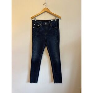 Rag & Bone Kensington Skinny Jeans in Dark Indigo Wash | Size 32